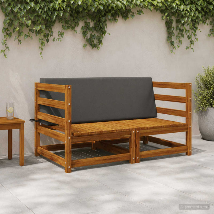 Pernă de spate SOEST 100% Polyester Antracit 120 x 20 x 40 cm WALTI