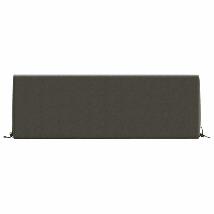 Pernă de spate SOEST 100% Polyester Antracit 120 x 20 x 40 cm WALTI