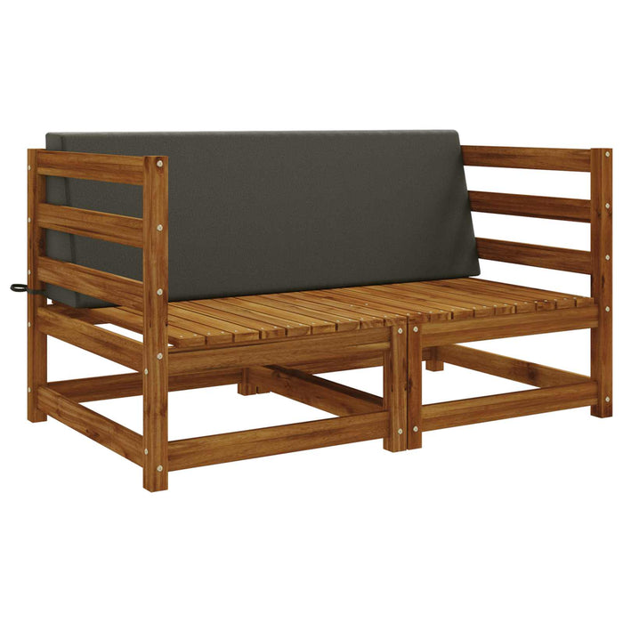 Pernă de spate SOEST 100% Polyester Antracit 120 x 20 x 40 cm WALTI