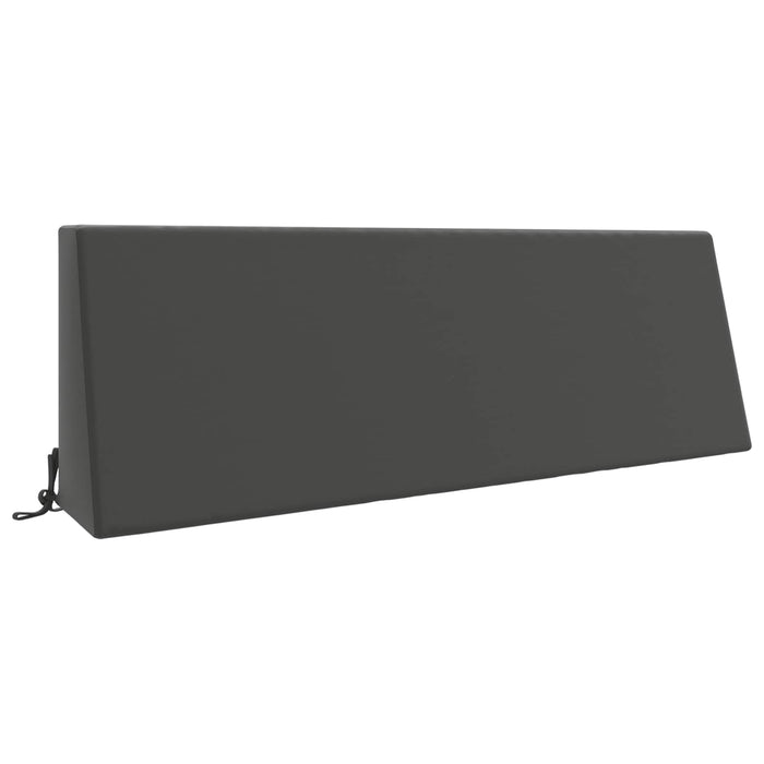 Pernă de spate SOEST 100% Polyester Antracit 120 x 20 x 40 cm WALTI