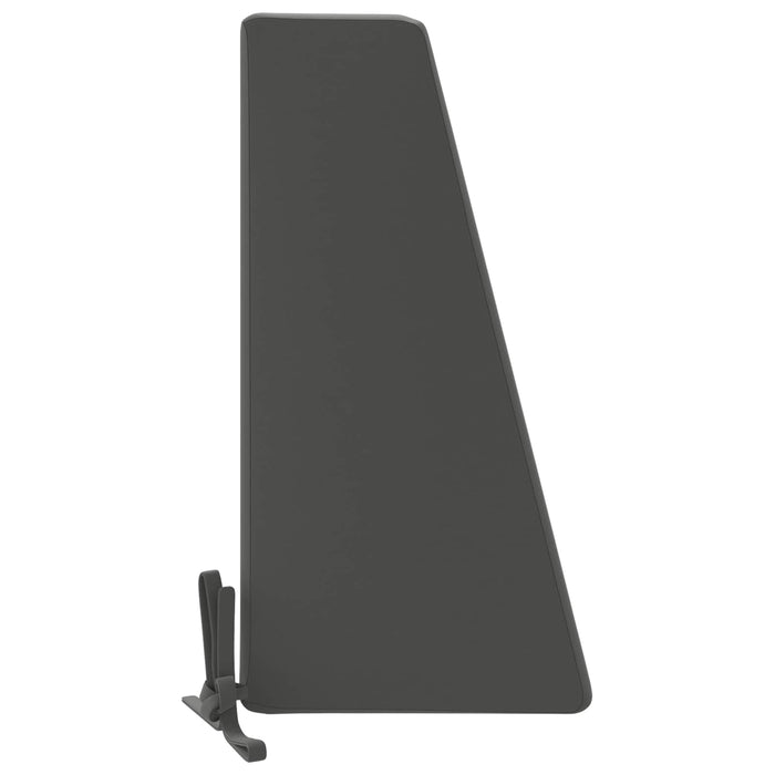 Pernă de spate SOEST 100% Polyester Antracit 120 x 20 x 40 cm WALTI