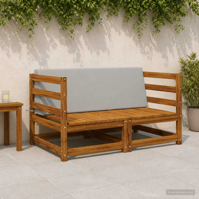 Pernă de spate SOEST 100% Polyester Gri 120 x 20 x 40 cm WALTI