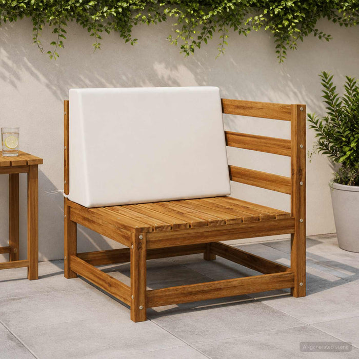 Pernă de spate SOEST 100% Polyester Alb 60 x 20 x 40 cm WALTI
