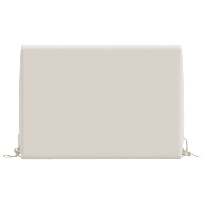 Pernă de spate SOEST 100% Polyester Alb 60 x 20 x 40 cm WALTI