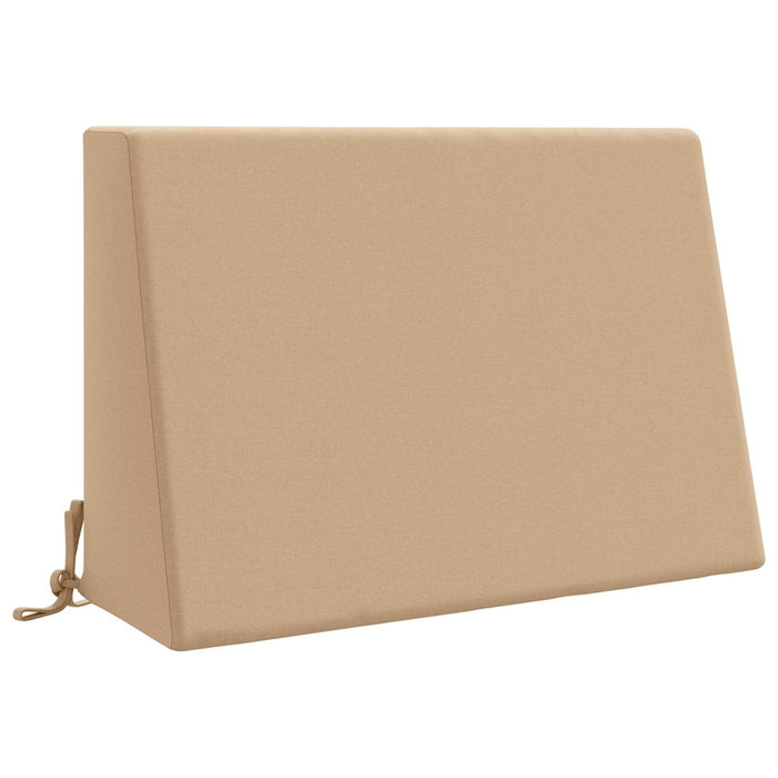 Pernă de spate SOEST 100% Polyester Nisipiu 60 x 20 x 40 cm WALTI