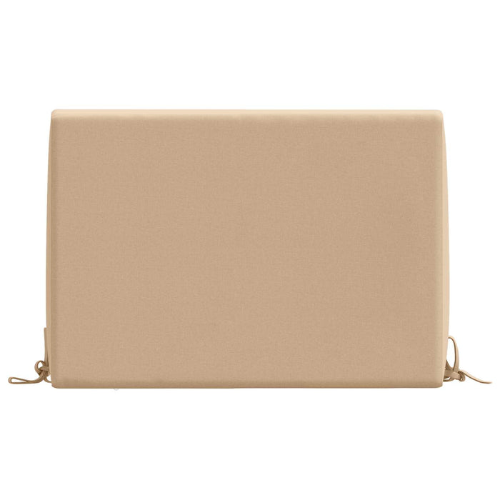 Pernă de spate SOEST 100% Polyester Nisipiu 60 x 20 x 40 cm WALTI