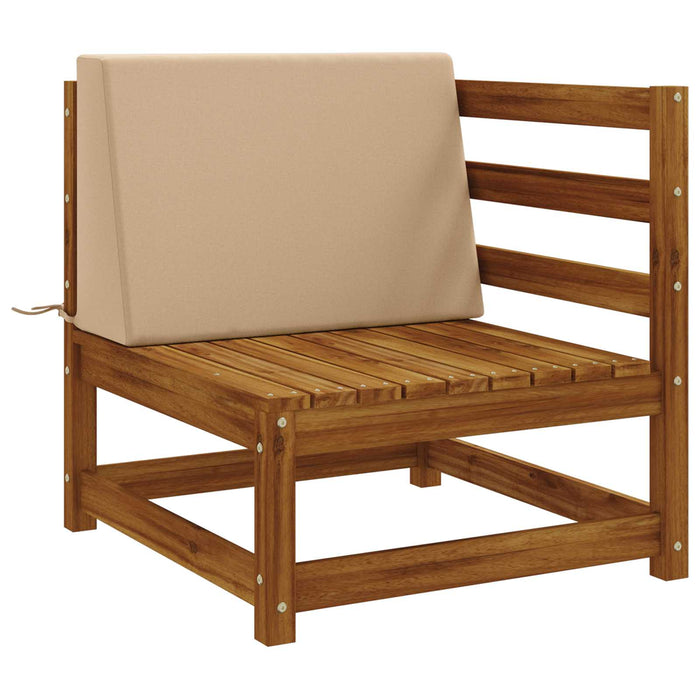 Pernă de spate SOEST 100% Polyester Nisipiu 60 x 20 x 40 cm WALTI