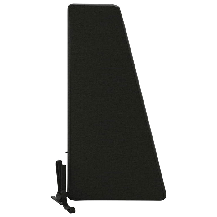 Pernă de spate SOEST 100% Polyester Negru 60 x 20 x 40 cm WALTI