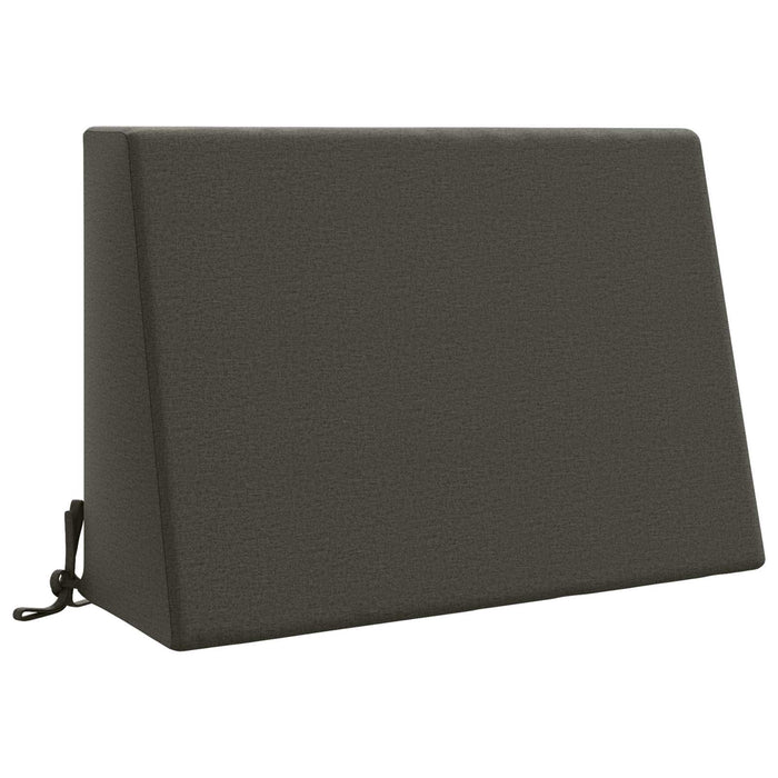Pernă de spate SOEST 100% Polyester Antracit 60 x 20 x 40 cm WALTI
