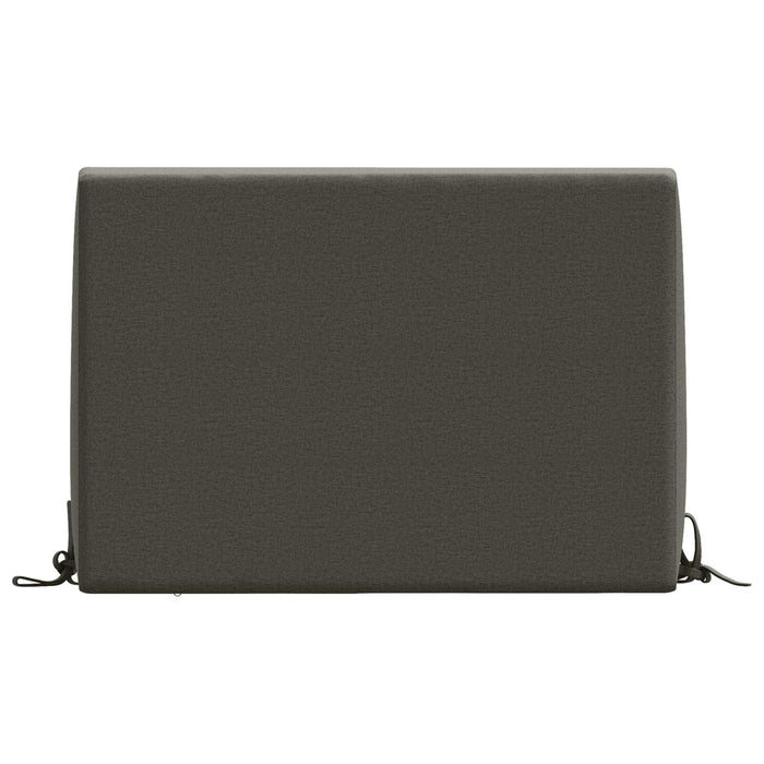 Pernă de spate SOEST 100% Polyester Antracit 60 x 20 x 40 cm WALTI
