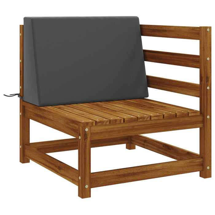 Pernă de spate SOEST 100% Polyester Antracit 60 x 20 x 40 cm WALTI