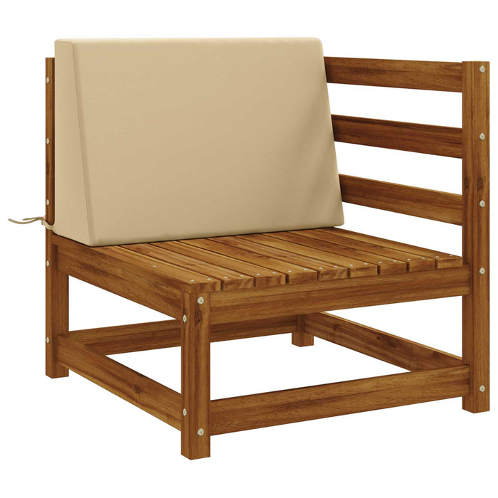 Pernă de spate SOEST 100% Polyester Bej 60 x 20 x 40 cm WALTI