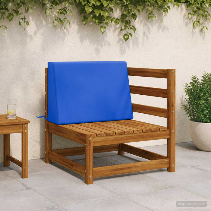 Pernă de spate SOEST 100% Polyester Albastru regal WALTI