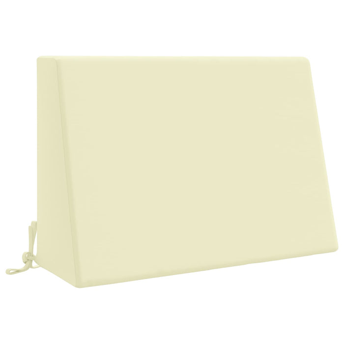 Pernă de spate SOEST 100% Polyester Crem 60 x 20 x 40 cm WALTI