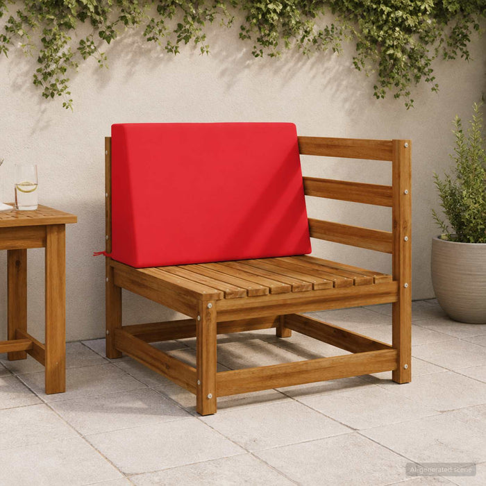 Pernă de spate SOEST 100% Polyester Roșu 60 x 20 x 40 cm WALTI