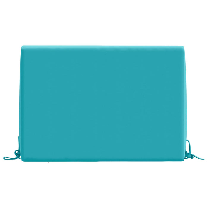 Pernă de spate SOEST 100% Polyester Turcoaz 60 x 20 x 40 cm WALTI