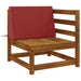 Pernă de spate SOEST 100% Polyester bordo 60 x 20 x 40 cm - WALTI WALTI