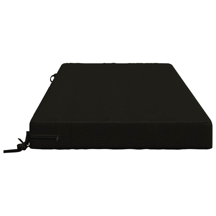 Pernă pentru șezut SOEST 100% Polyester Negru 120 x 80 x 10 cm WALTI