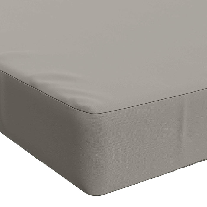 Pernă pentru șezut SOEST 100% Polyester Gri 120 x 80 x 10 cm WALTI