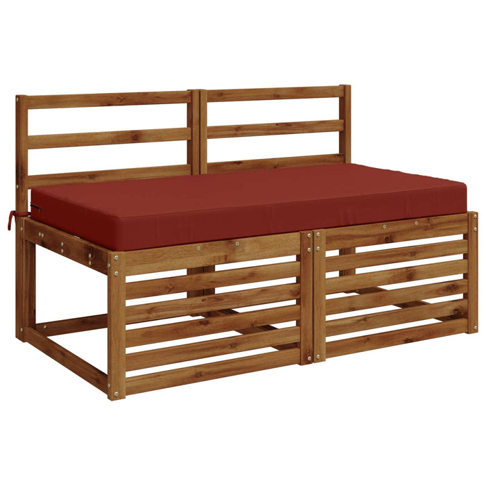 Pernă pentru șezut SOEST 100% Polyester Roșu 120 x 60 x 10 cm WALTI