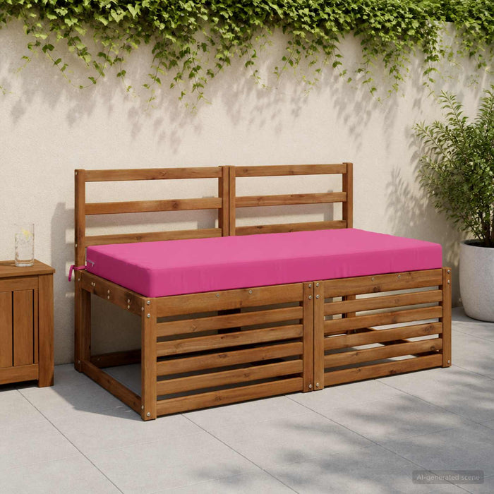 Pernă pentru șezut SOEST 100% Polyester Roz 120 x 60 x 10 cm WALTI
