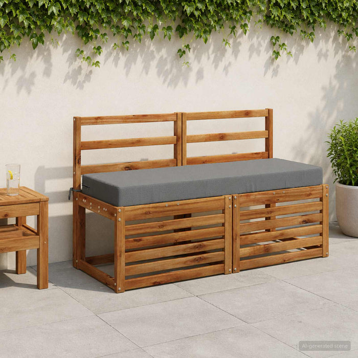 Pernă pentru șezut SOEST 100% Polyester Gri 120 x 40 x 10 cm WALTI