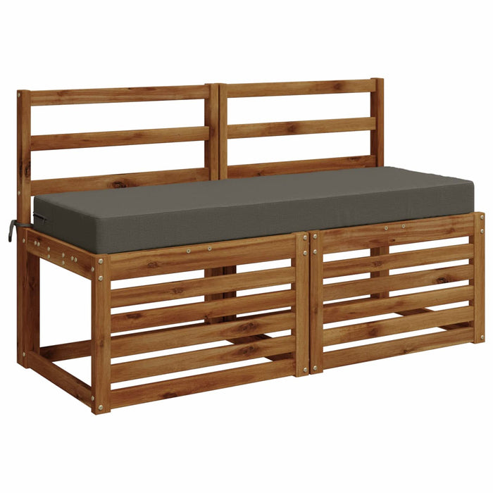 Pernă pentru șezut SOEST 100% Polyester Gri 120 x 40 x 10 cm WALTI