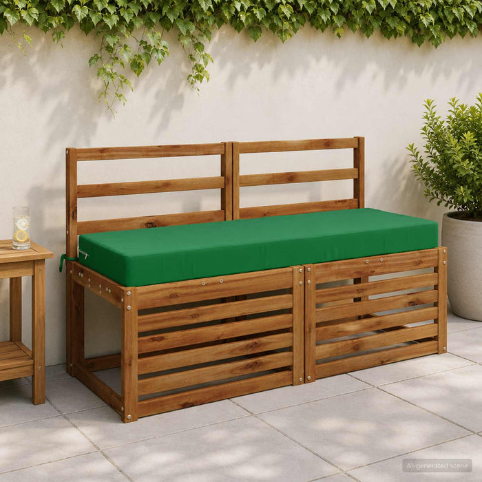 Pernă pentru șezut SOEST 100% Polyester Verde 120 x 40 x 10 cm WALTI