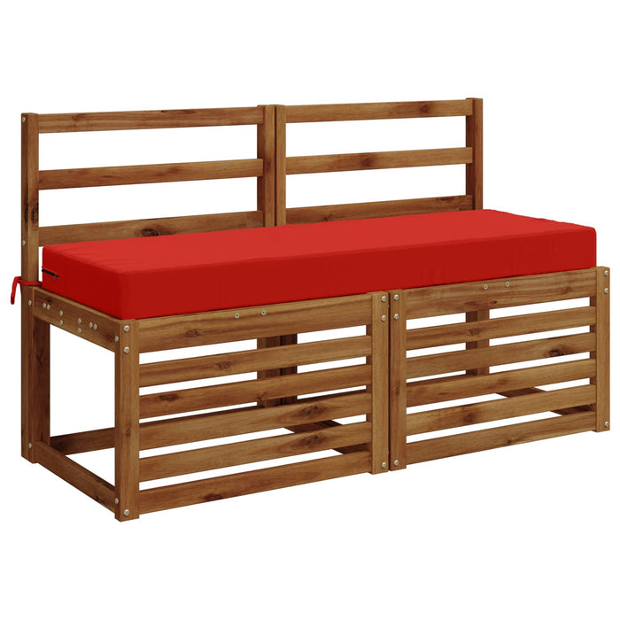 Pernă pentru șezut SOEST 100% Polyester Roșu 120 x 40 x 10 cm WALTI