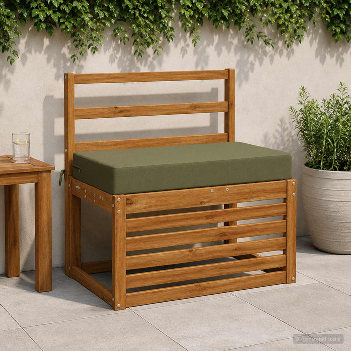 Pernă pentru șezut SOEST 100% Polyester Verde măsliniu WALTI