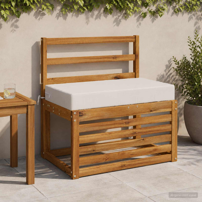 Pernă pentru șezut SOEST 100% Polyester Alb 70 x 40 x 10 cm WALTI