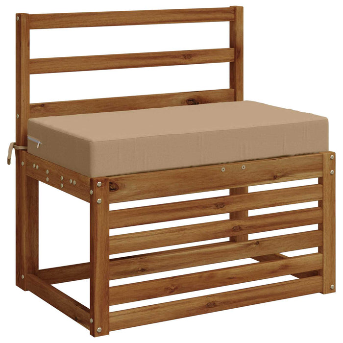 Pernă pentru șezut SOEST 100% Polyester Nisipiu 70 x 40 x 10 cm - WALTI WALTI