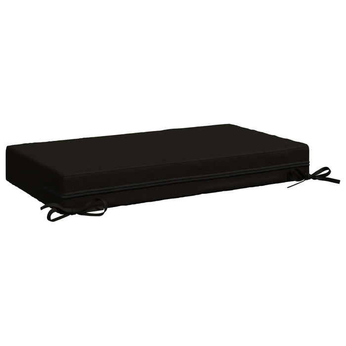 Pernă pentru șezut SOEST 100% Polyester Negru 70 x 40 x 10 cm WALTI