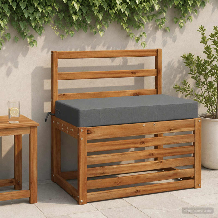 Pernă pentru șezut SOEST 100% Polyester Gri 70 x 40 x 10 cm WALTI
