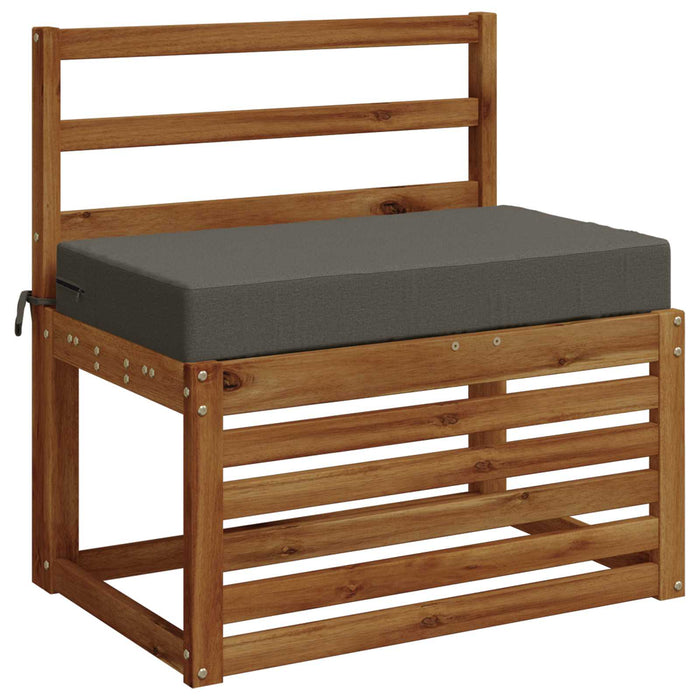 Pernă pentru șezut SOEST 100% Polyester Gri 70 x 40 x 10 cm WALTI