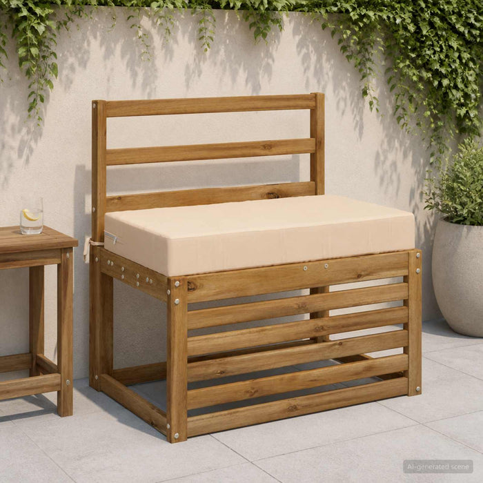 Pernă pentru șezut SOEST 100% Polyester Crem 70 x 40 x 10 cm WALTI