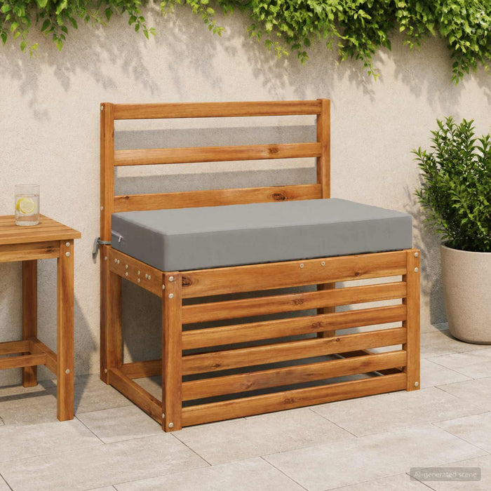 Pernă pentru șezut SOEST 100% Polyester Gri 70 x 40 x 10 cm WALTI