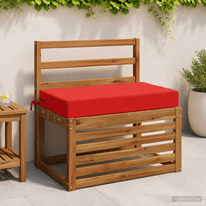 Pernă pentru șezut SOEST 100% Polyester Roșu 70 x 40 x 10 cm WALTI