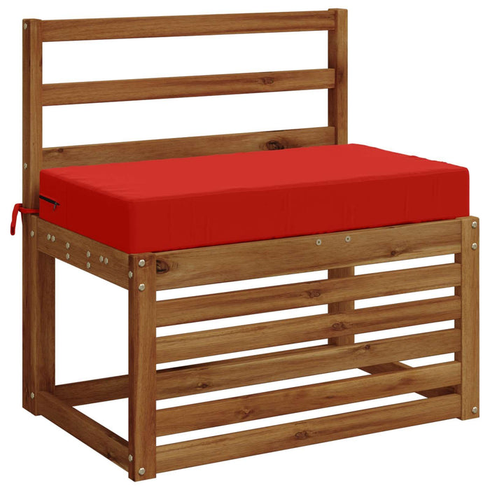 Pernă pentru șezut SOEST 100% Polyester Roșu 70 x 40 x 10 cm WALTI