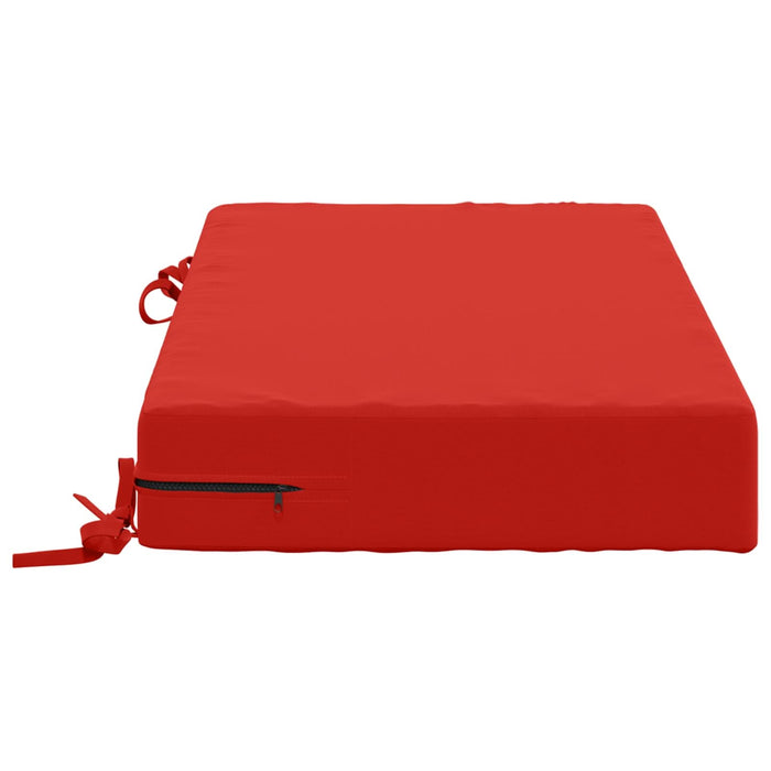 Pernă pentru șezut SOEST 100% Polyester Roșu 70 x 40 x 10 cm WALTI