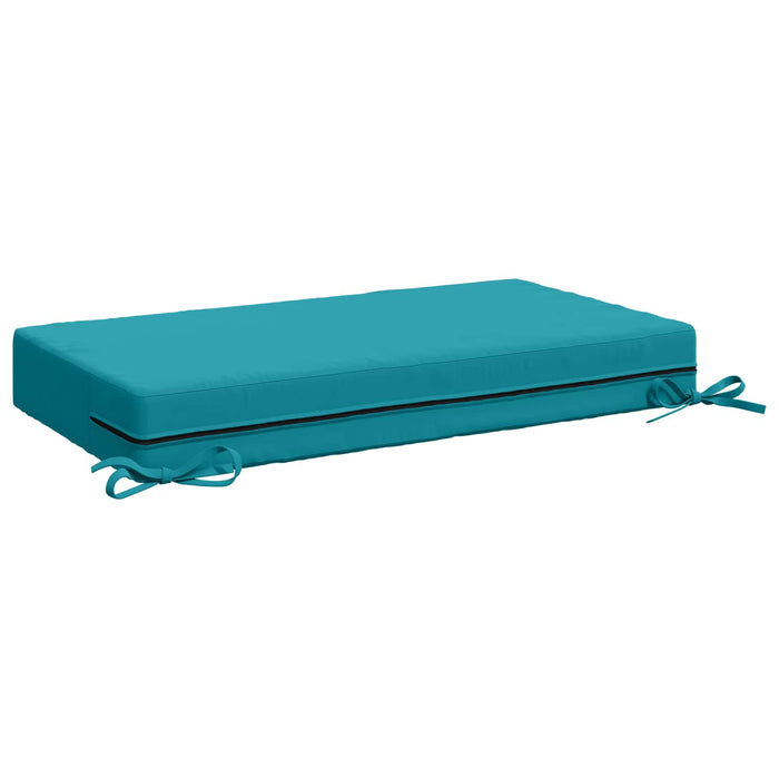Pernă pentru șezut SOEST 100% Polyester Turcoaz 70 x 40 x 10 cm WALTI