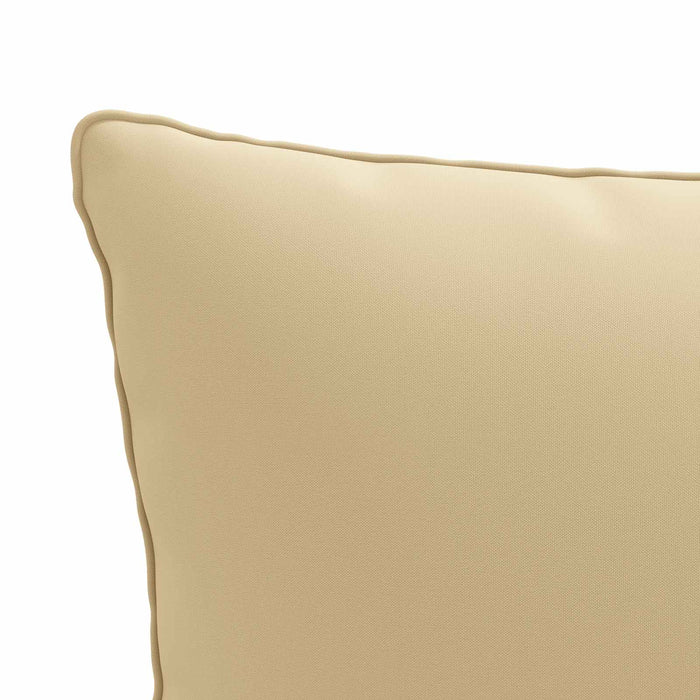 Pernă de Spate 1 Piesă PUTTEN 100% Polyester Bej WALTI