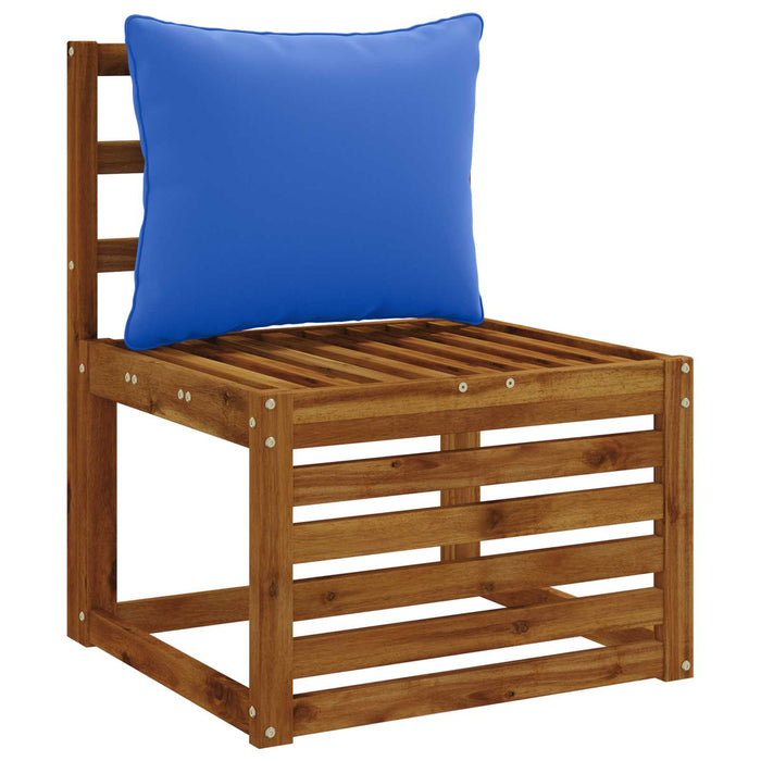 Pernă de Spate 1 Piesă PUTTEN 100% Polyester Albastru regal WALTI