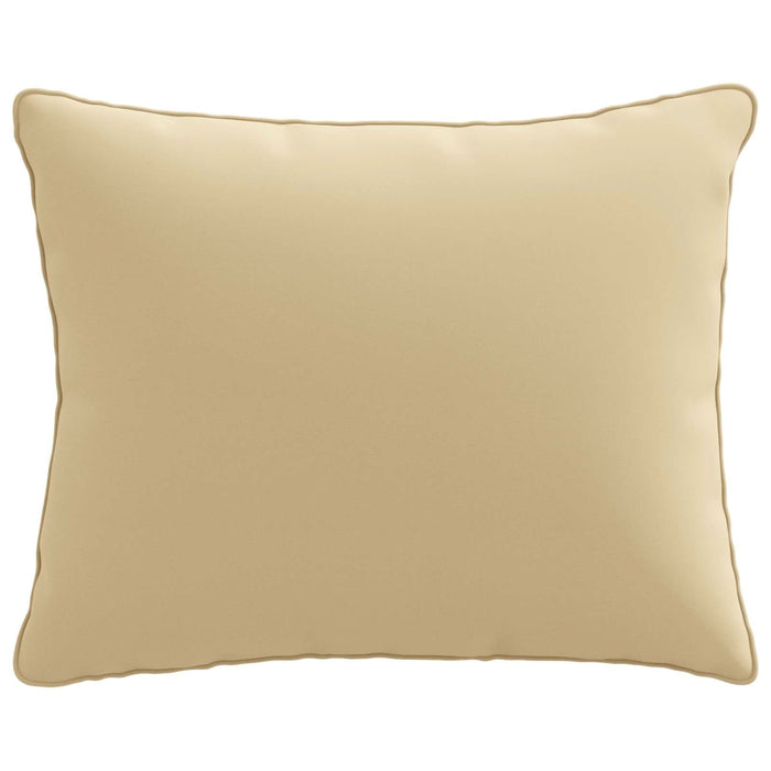 Pernă de Spate 1 Piesă PUTTEN 100% Polyester Bej WALTI