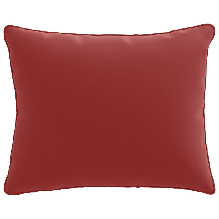 Pernă de Spate 1 Piesă PUTTEN 100% Polyester Roșu Vin WALTI