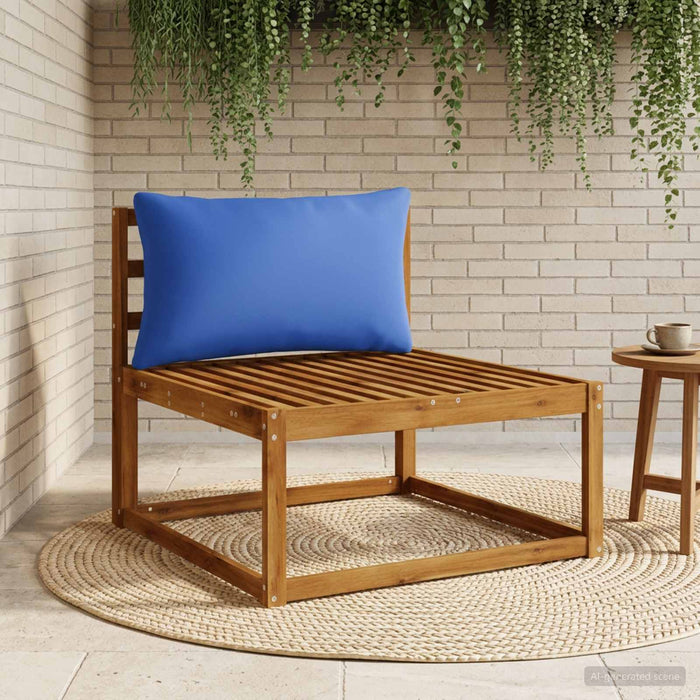 Pernă de Spate 1 Piesă PUTTEN 100% Polyester Albastru regal WALTI