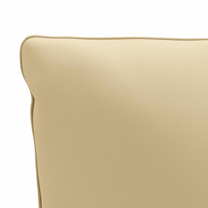 Pernă de Spate 1 Piesă PUTTEN 100% Polyester Bej WALTI