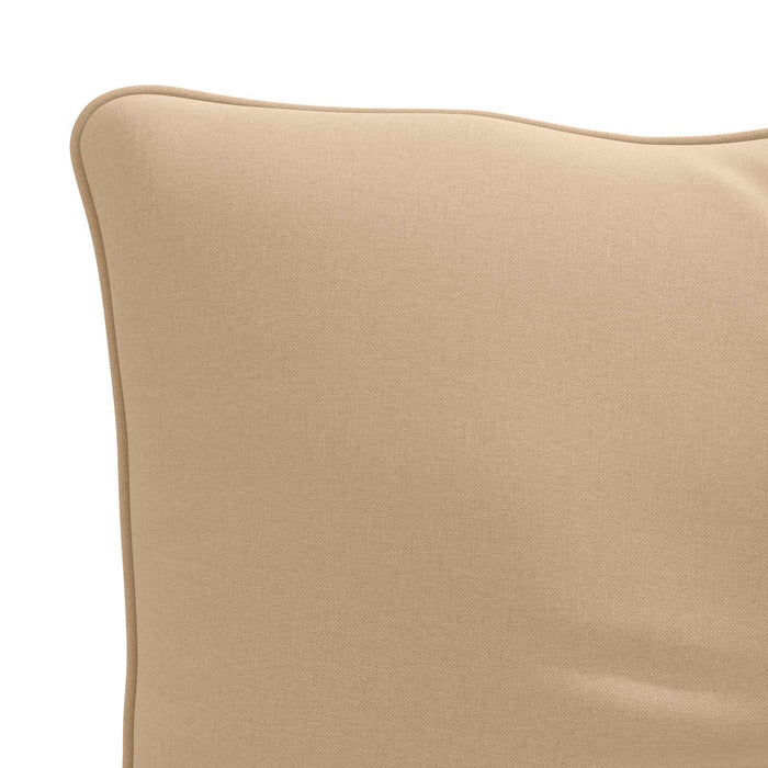 Pernă de spate PUTTEN 100% Polyester Nisipiu 40 x 40 x 10 cm WALTI