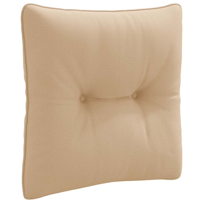 Pernă de spate PUTTEN 100% Polyester Nisipiu 40 x 40 x 10 cm WALTI