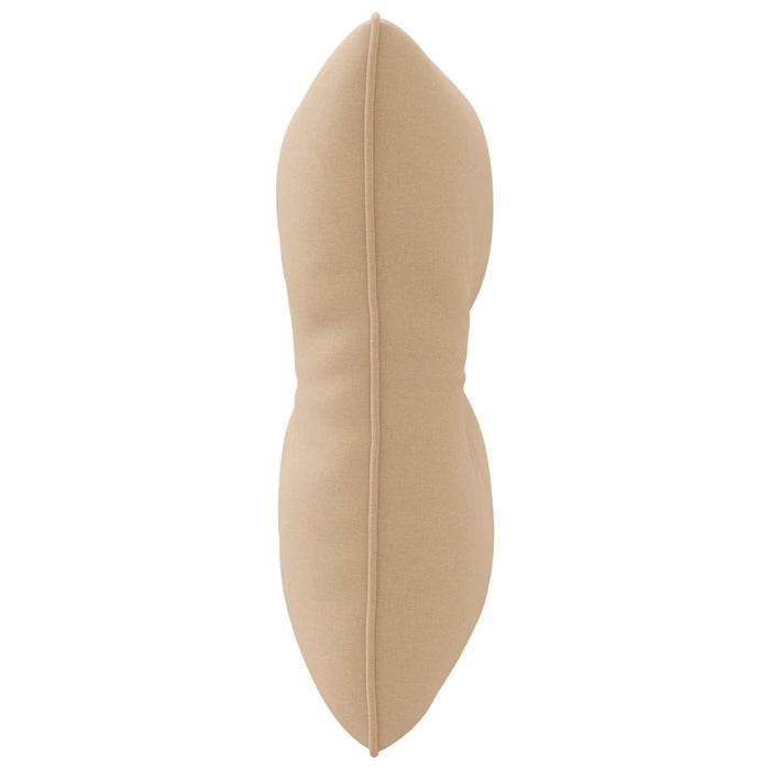 Pernă de spate PUTTEN 100% Polyester Nisipiu 40 x 40 x 10 cm WALTI